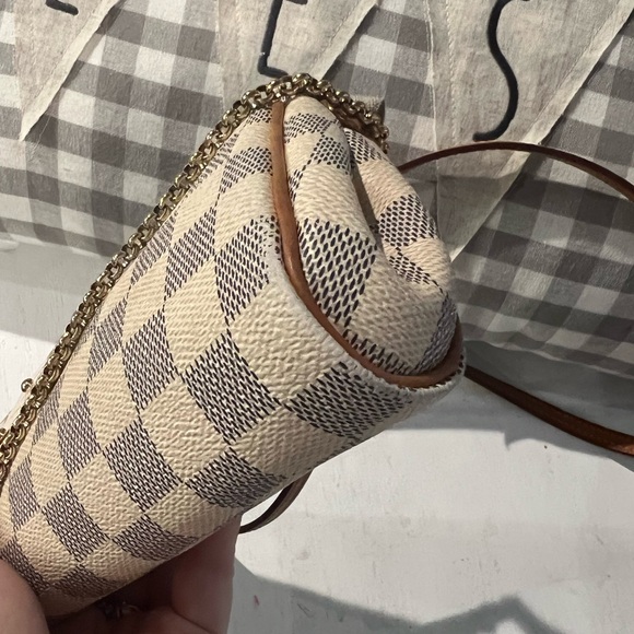 Louis Vuitton Eva clutch crossbody damier azur - Picture 6 of 16